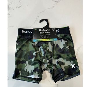 NWT Hurley Boys 2 pack Boxer Briefs Camo Size Small